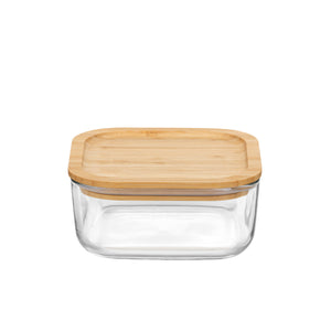 Frigoverre 33.75 oz. Bamboo Square Food Storage Container (Set of 12)