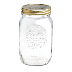 Quattro Stagioni 33.75 oz. Canning Jar (Set of 3)