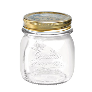 Quattro Stagioni 8.5 oz. Canning Jar (Set of 4)