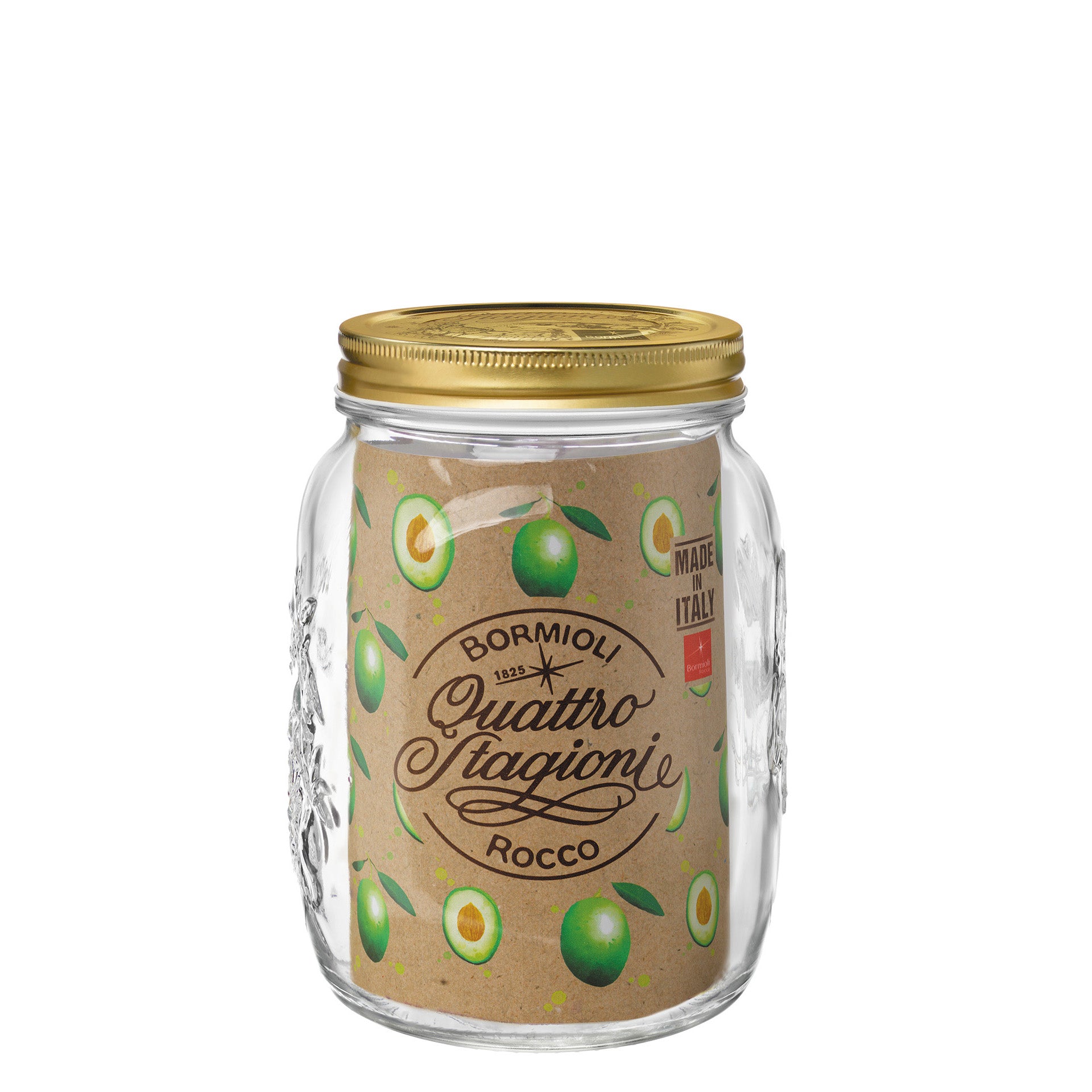 Quattro Stagioni 67 oz. Food Jar wide Mouth (Set of 6)