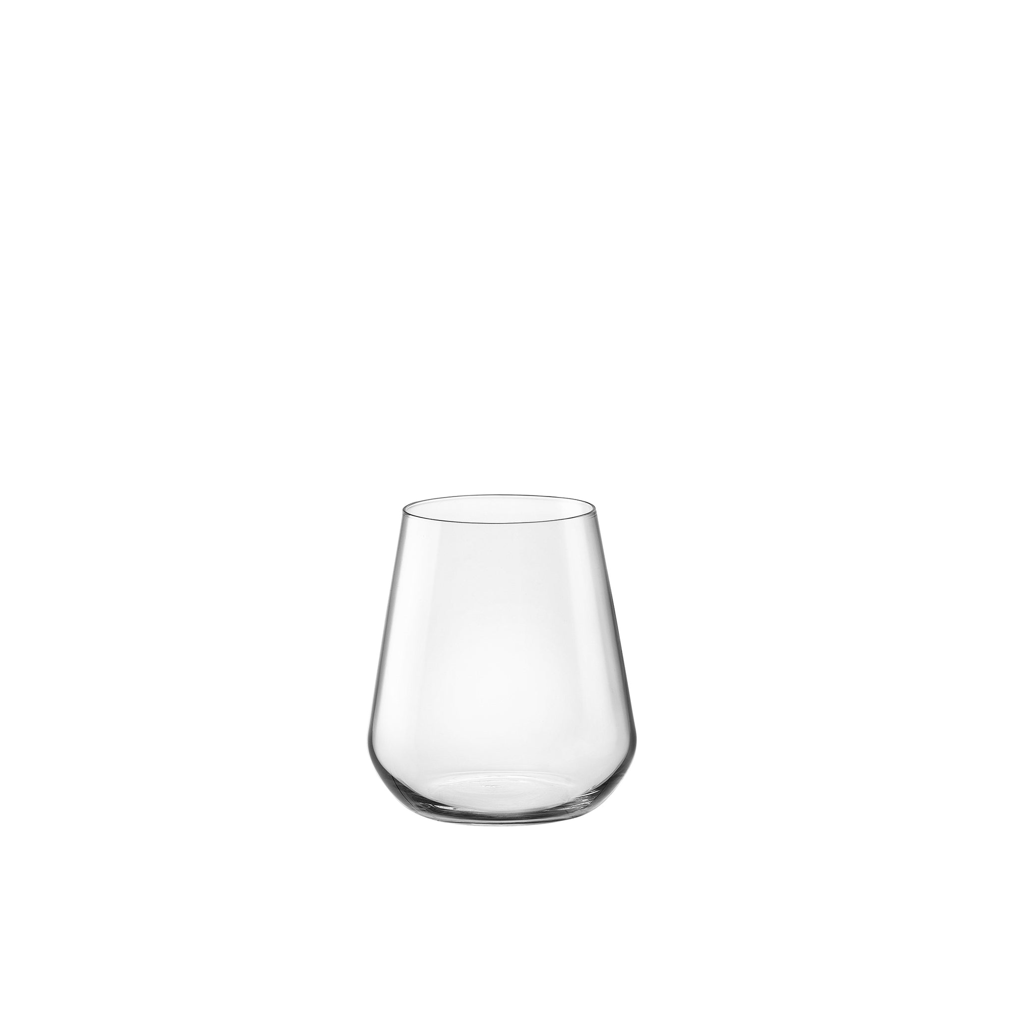 InAlto Uno 14.25 oz. Stemless Wine or DOF Drinking Glasses (Set of 6)