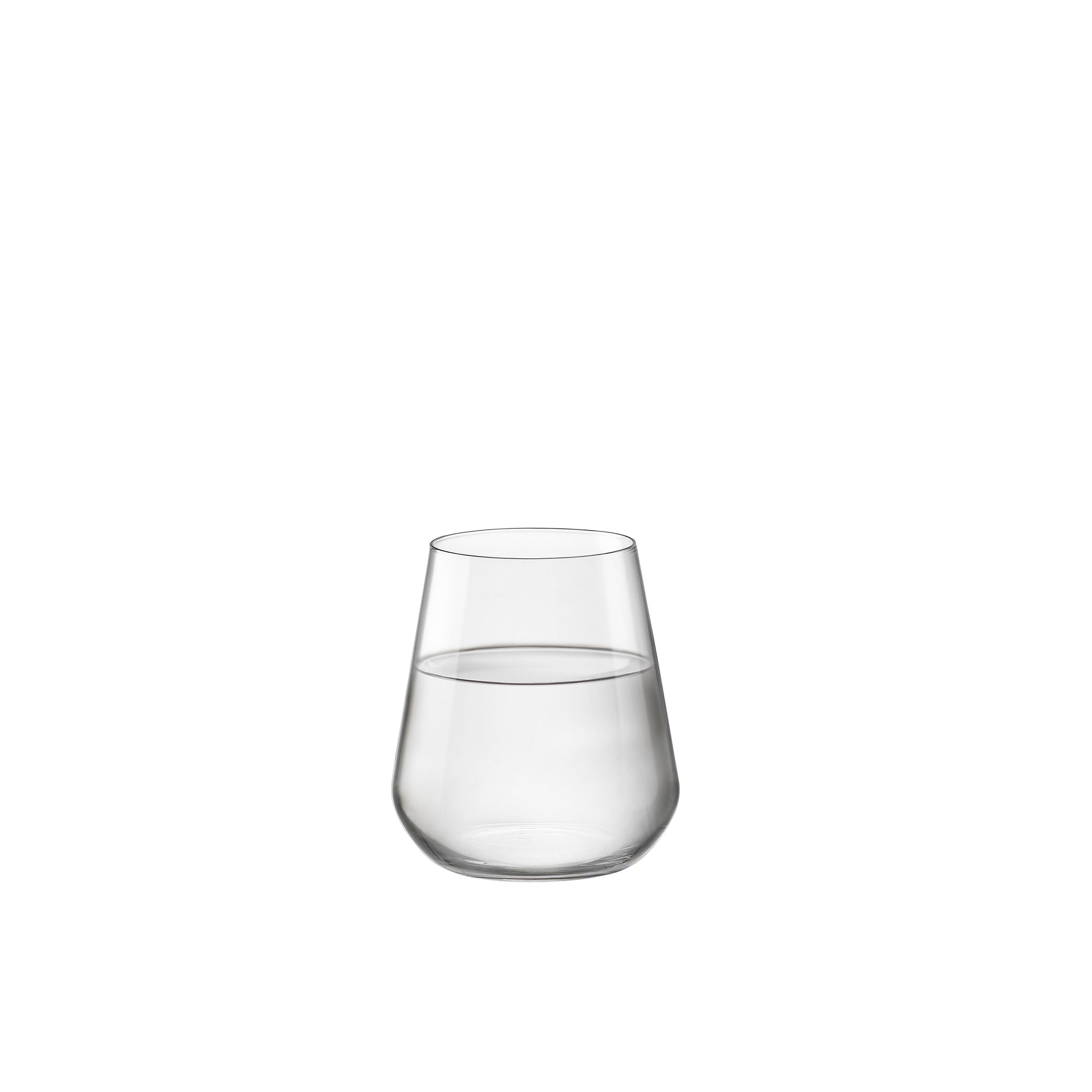 InAlto Uno 14.25 oz. Stemless Wine or DOF Drinking Glasses (Set of 6)