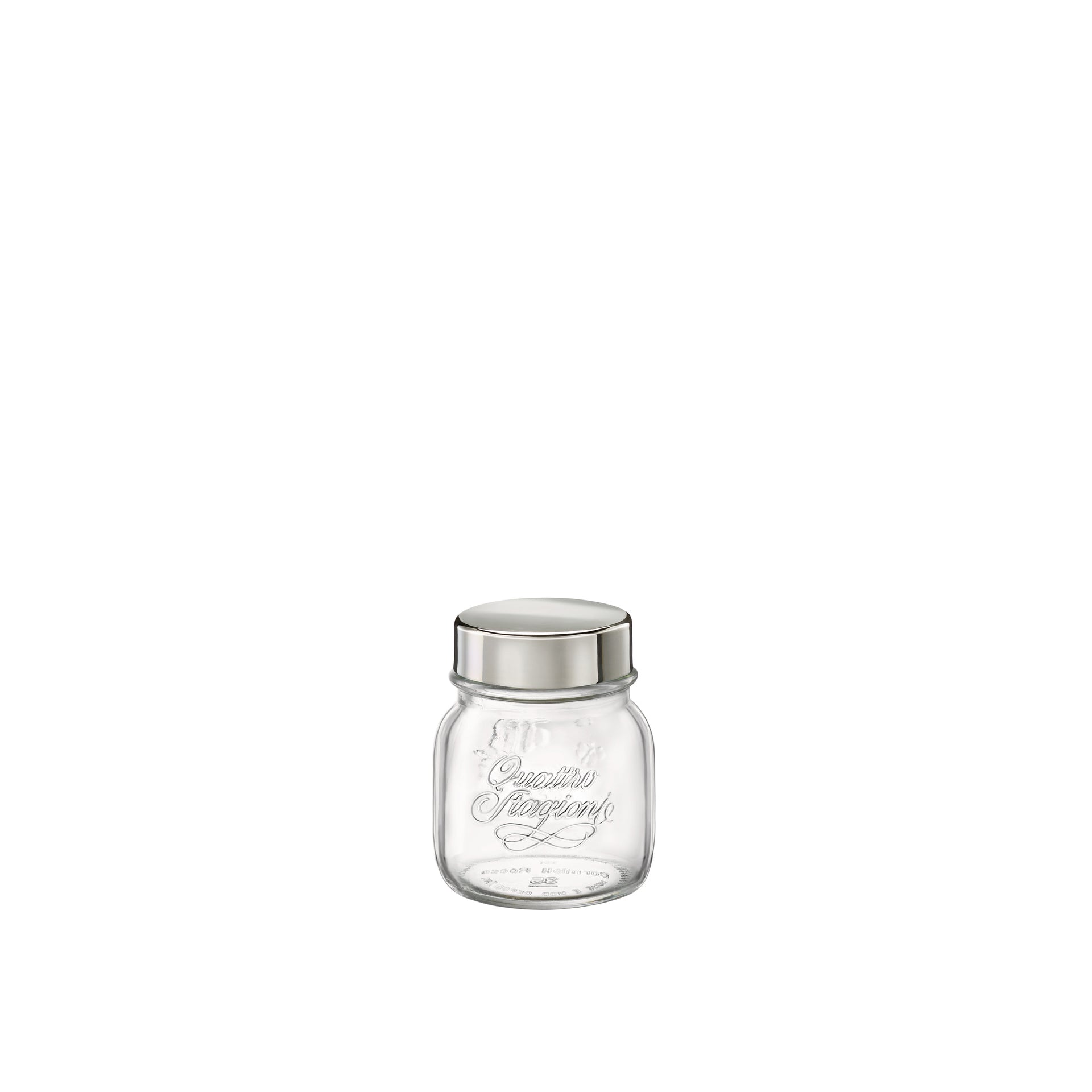 Quattro Stagioni 5 oz. Jar with Stainless Steel Lid (Set of 12)
