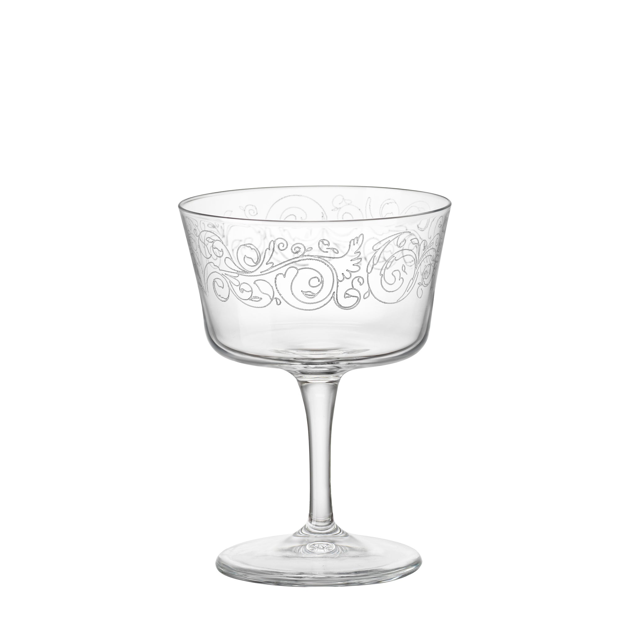Bartender 7.5 oz. Novecento Liberty Fizz Cocktail Glasses (Set of 6)
