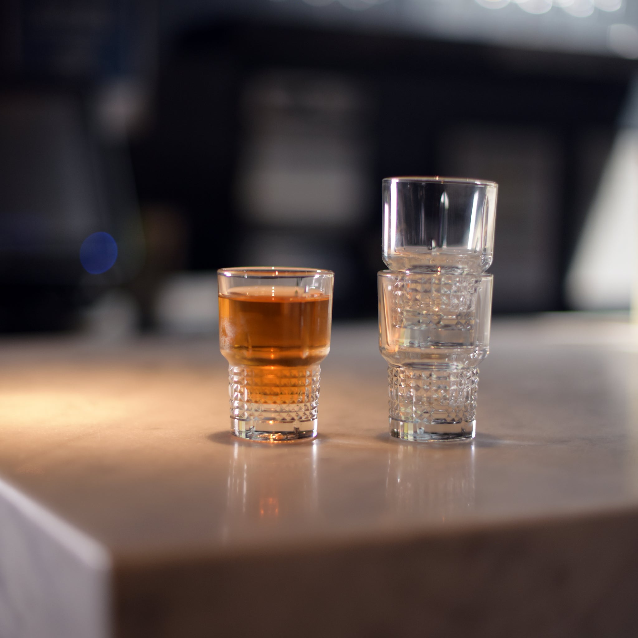 Bartender 2.5 oz. Novecento Shot Stackable Glasses (Set of 6)