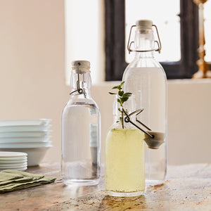 Emilia 33.75 oz. Swing-Top Glass Bottle (Set of 6)