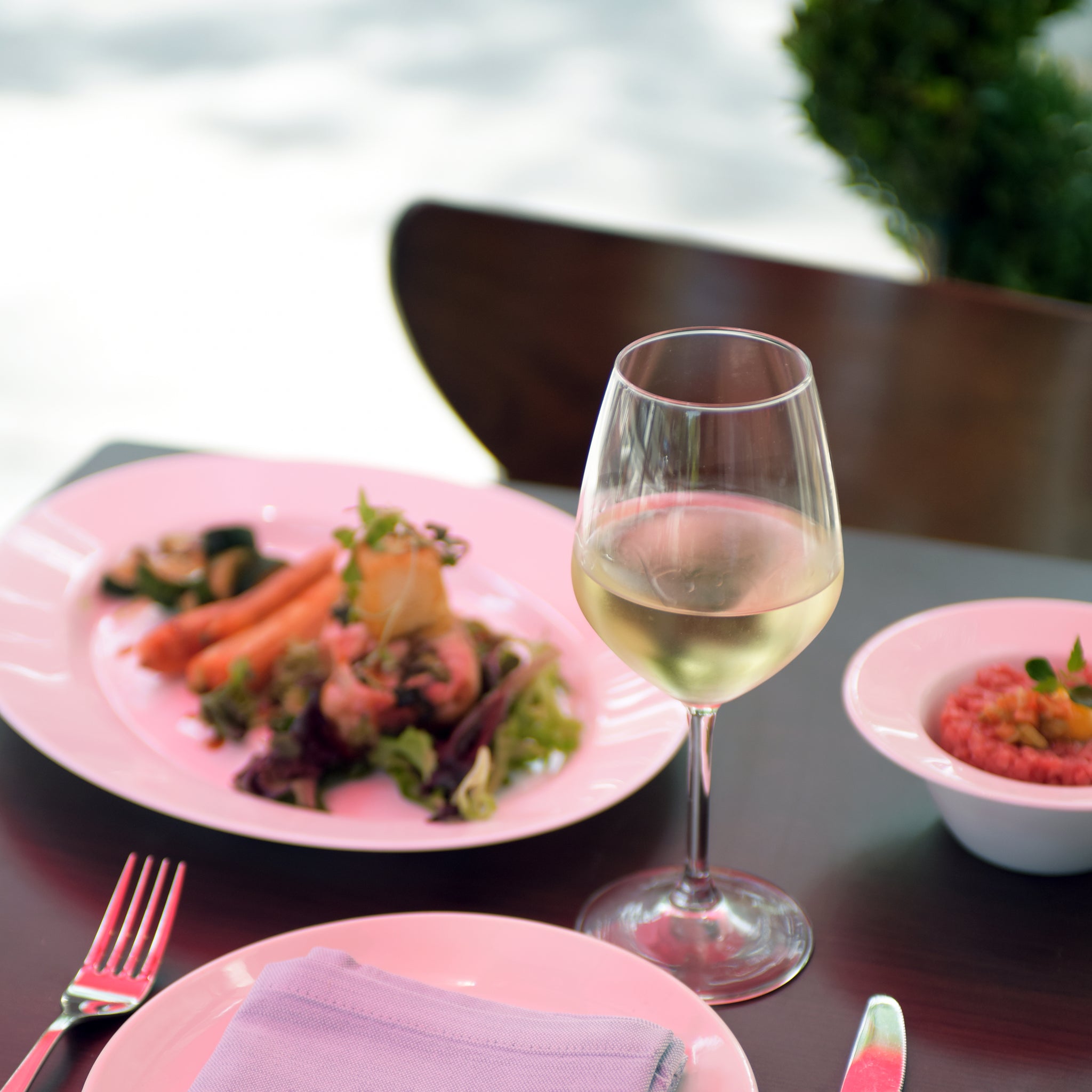 Restaurant  14.75 oz. White Wine Glasses (Set of 4)