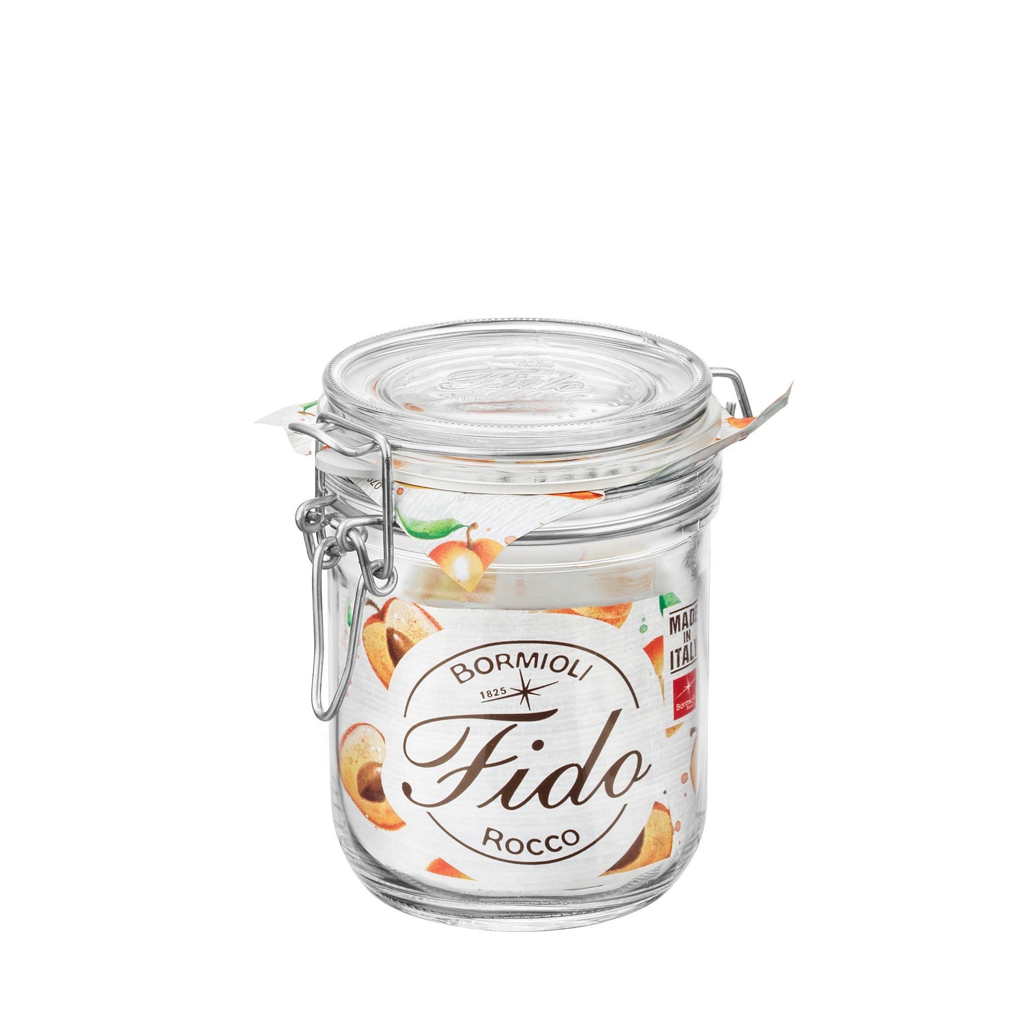 Fido Cylinder 17.5 oz. Food Jar, Clear (Set of 6)